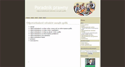 Desktop Screenshot of odpowiedzialnosc-zarzadu.e-adwokat.eu
